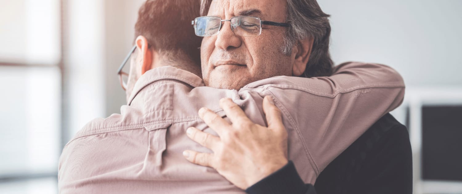 more than owrds - showing affection through a hug why touch matters more than words